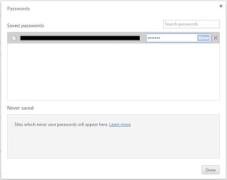 Cara melihat password pada Google Chrome