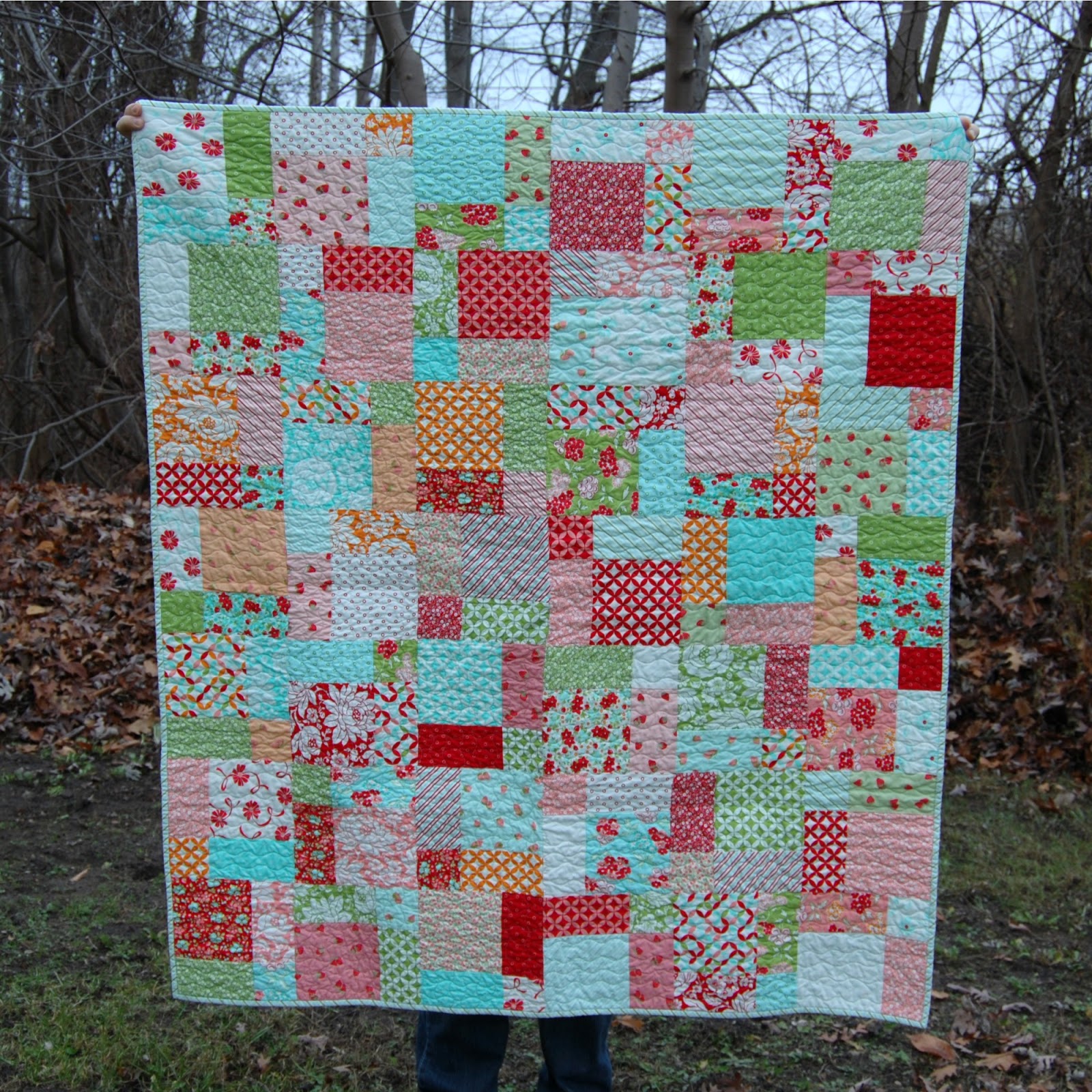 Finishing WiP's Hello Darling Easy Bake Quilt
