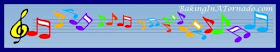 Let it No! musical notes | Graphic property of www.BakingInATornado.com | #MyGraphics