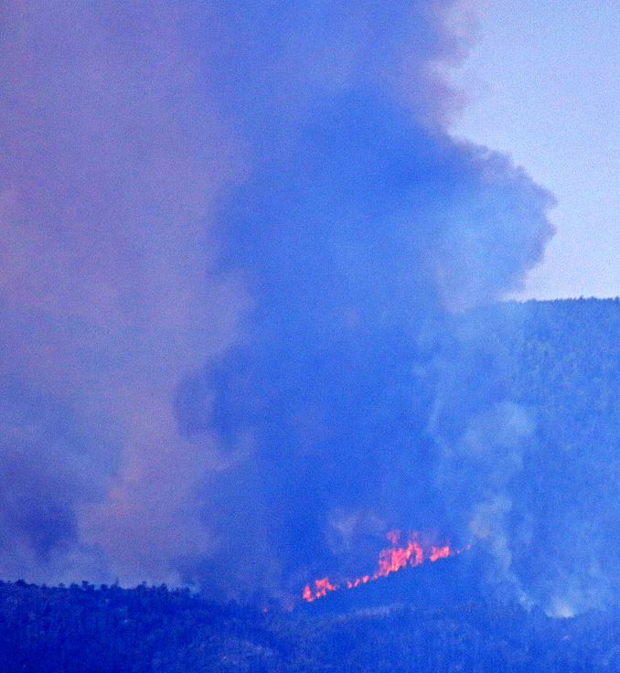 Bradshaw Mountains Gladiator Fire Photos, Bradshaw Mountains