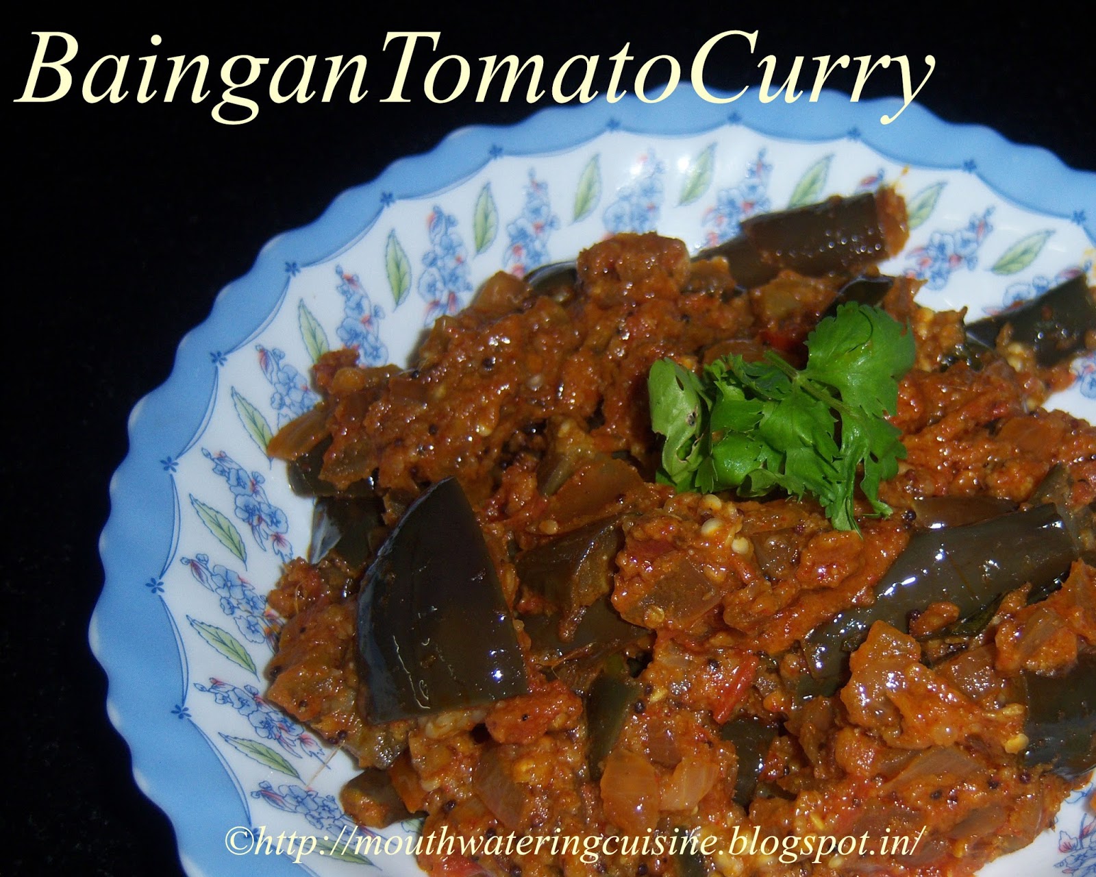 Brinjal Tomato Curry Recipe How to make Vankaya Tomato Curry E.A.T