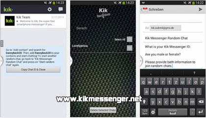 Chatea con gente de todo el mundo con Kik Messenger Random Chat
