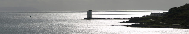 the harbour lighthouse in Port Ellen, Islay