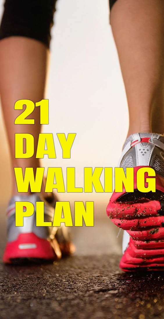21-Day Walking Plan Will Help the Pounds Melt Away - Fitness And Health ...