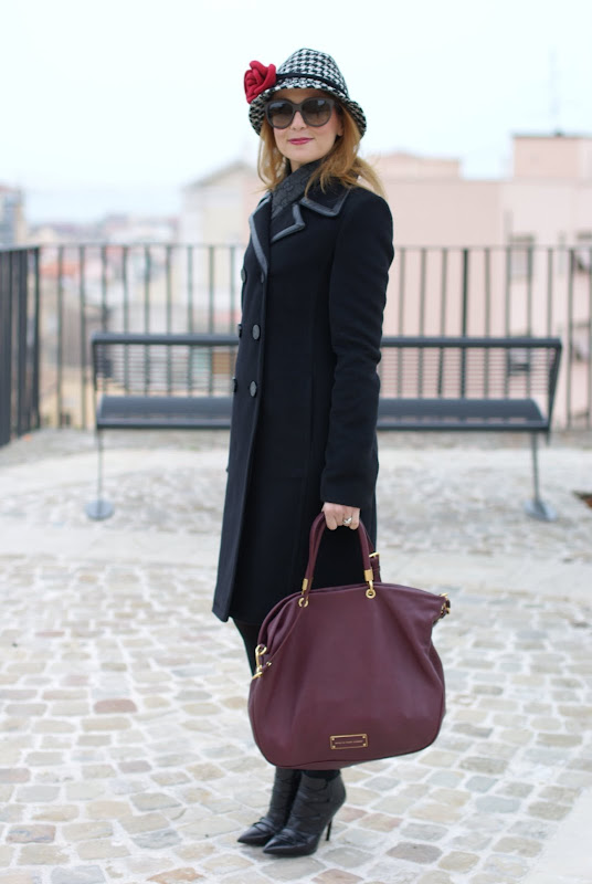 Balenciaga coat and a flower on my hat ! | Fashion and Cookies ...