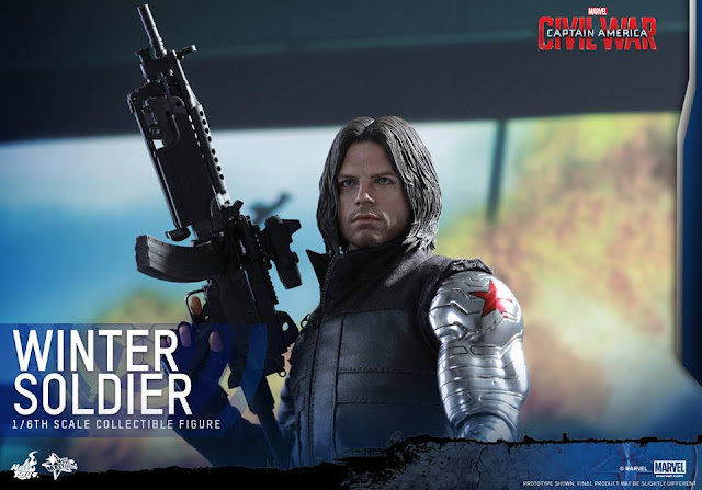 [Hot Toys] Captain America: Civil War - Winter Soldier/Bucky Barnes W6