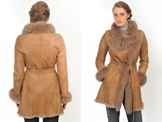 Lady Sheepskin Coat Jacket