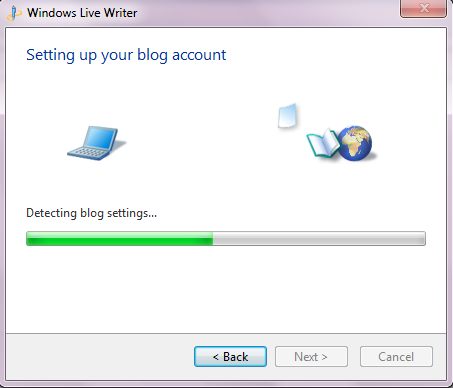 Cara Setting Windows Live Writer untuk Blogger