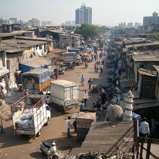 Slums in Mumbai