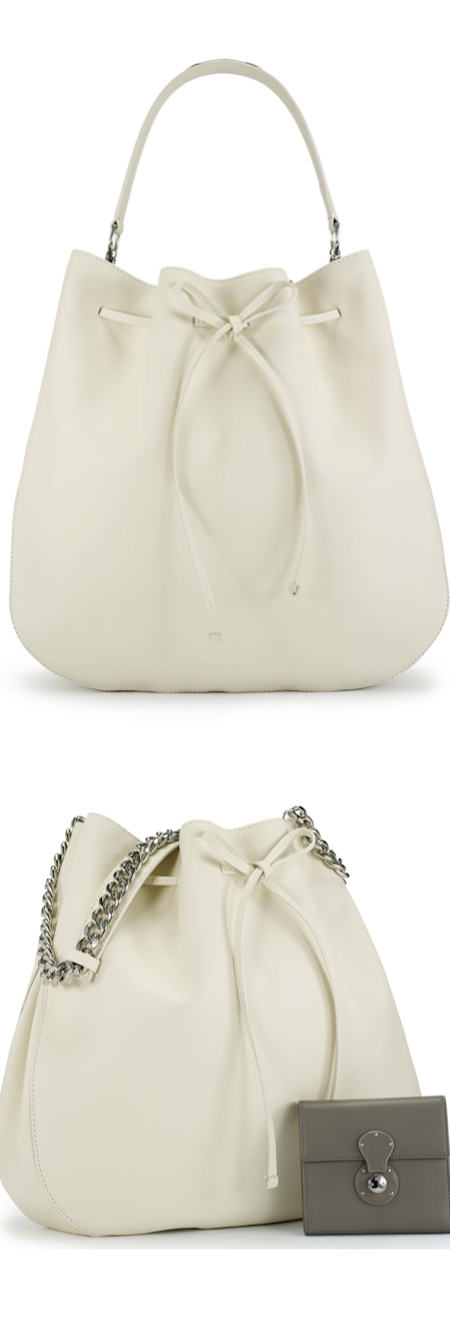 Ralph Lauren Drawstring Hobo Handbag