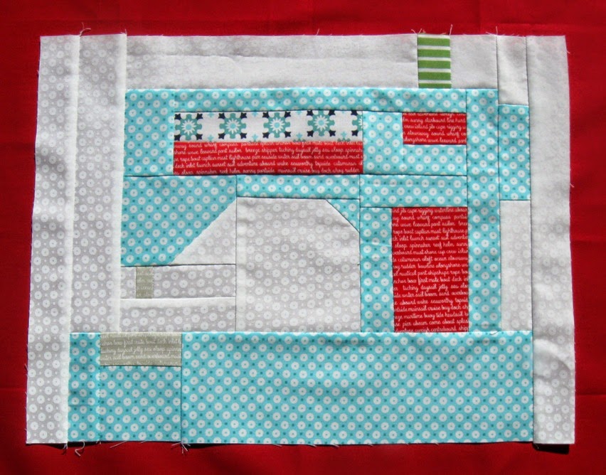 Happy Quilting Snapshots QAL Sew On & Sew On