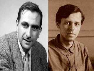 Edward Teller a esquerda e Andrei Sakhavor a direita.