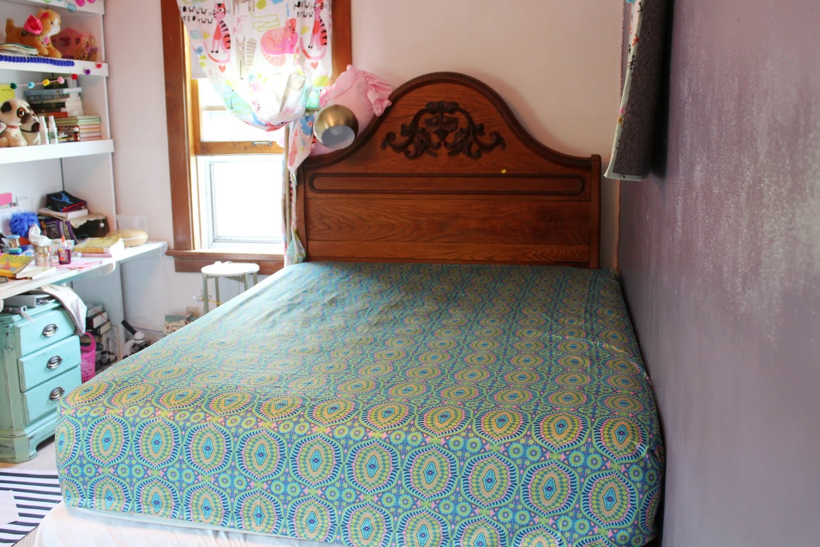 sewhungryhippie How to sew a fitted sheet