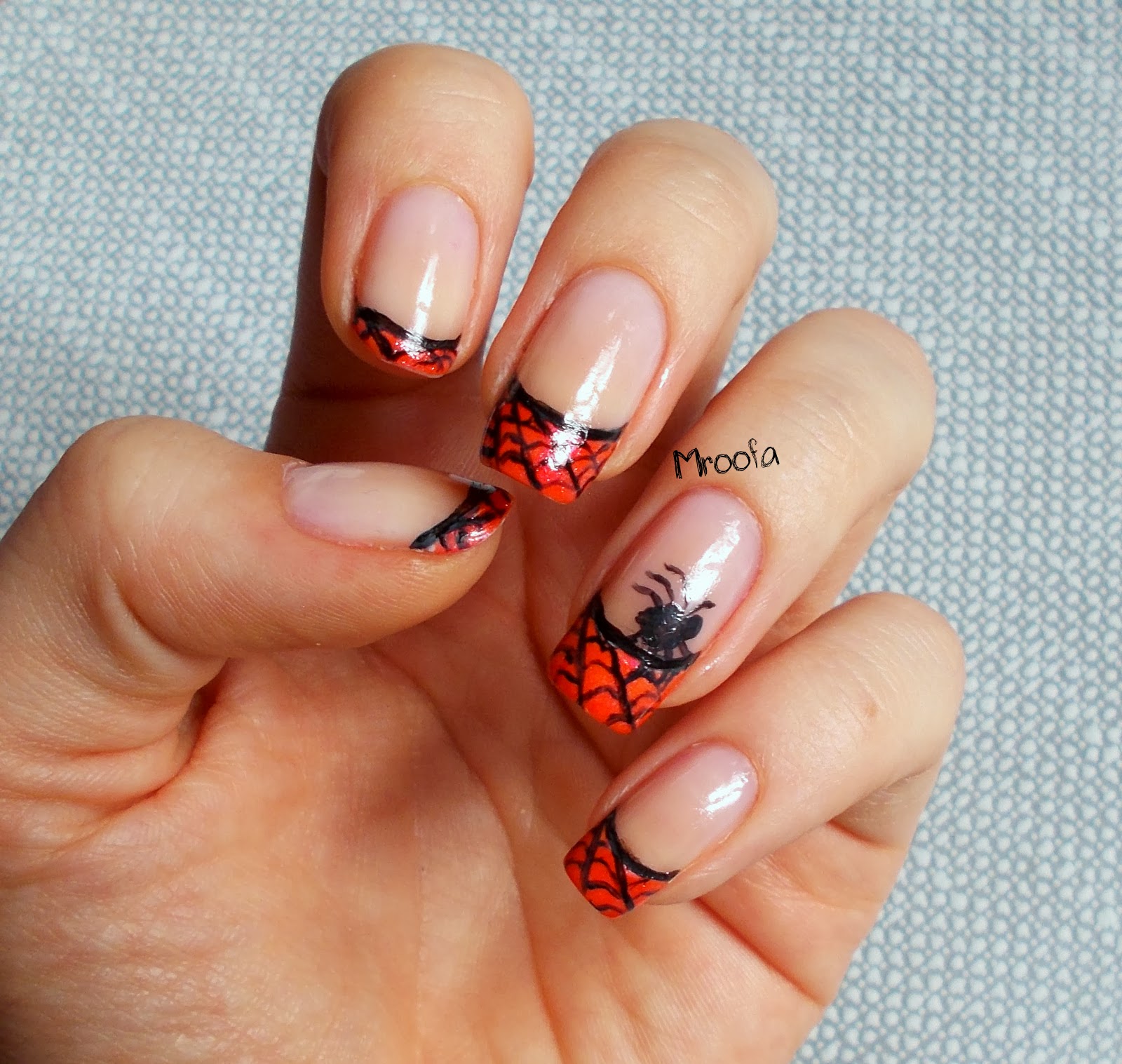 Halloween French Manicure Mroofa