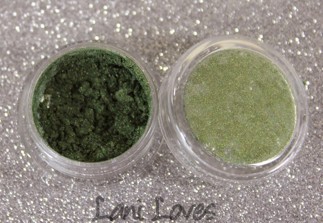 Fyrinnae - Forest Dragon Eyeshadow Swatches & Review