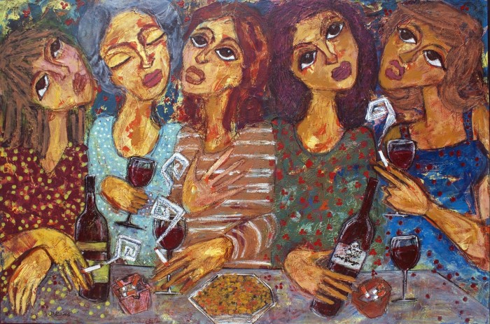 Египетский художник-экспрессионист. Hala el Sharouny Hala el Sharouny