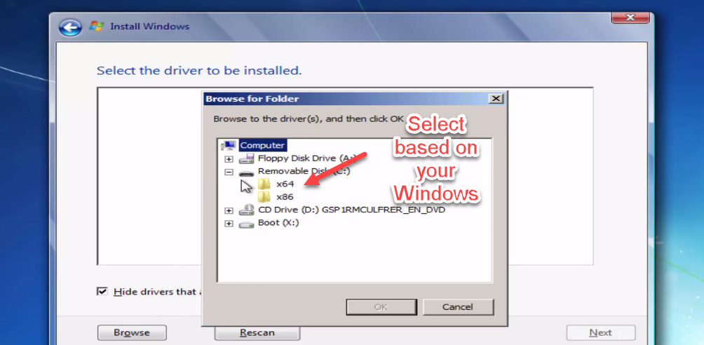 Hazlo pesado fondo partido Democrático ComputerTips_Laiju: A Required CD/DVD drive device driver is missing (Windows  7 installation Solved)