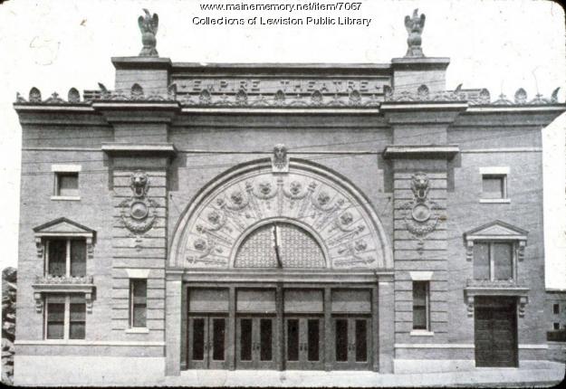 The Empire Theater - Lewiston (torn down long ago) - photo courtesy the Lewiston Public Library