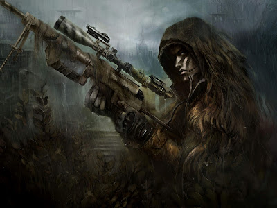 Blackshot Camouflaged Sniper HD Game Wallpaper