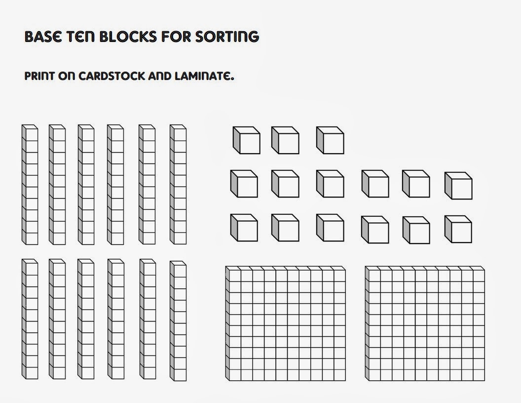 Tens And Units Blocks Tens And Units Blocks