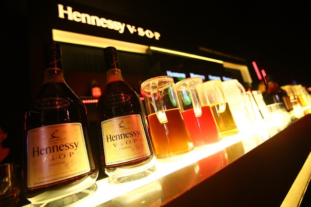Hennessy Apple, Hennessy Berry, Hennessy Ginger and Hennessy Soda