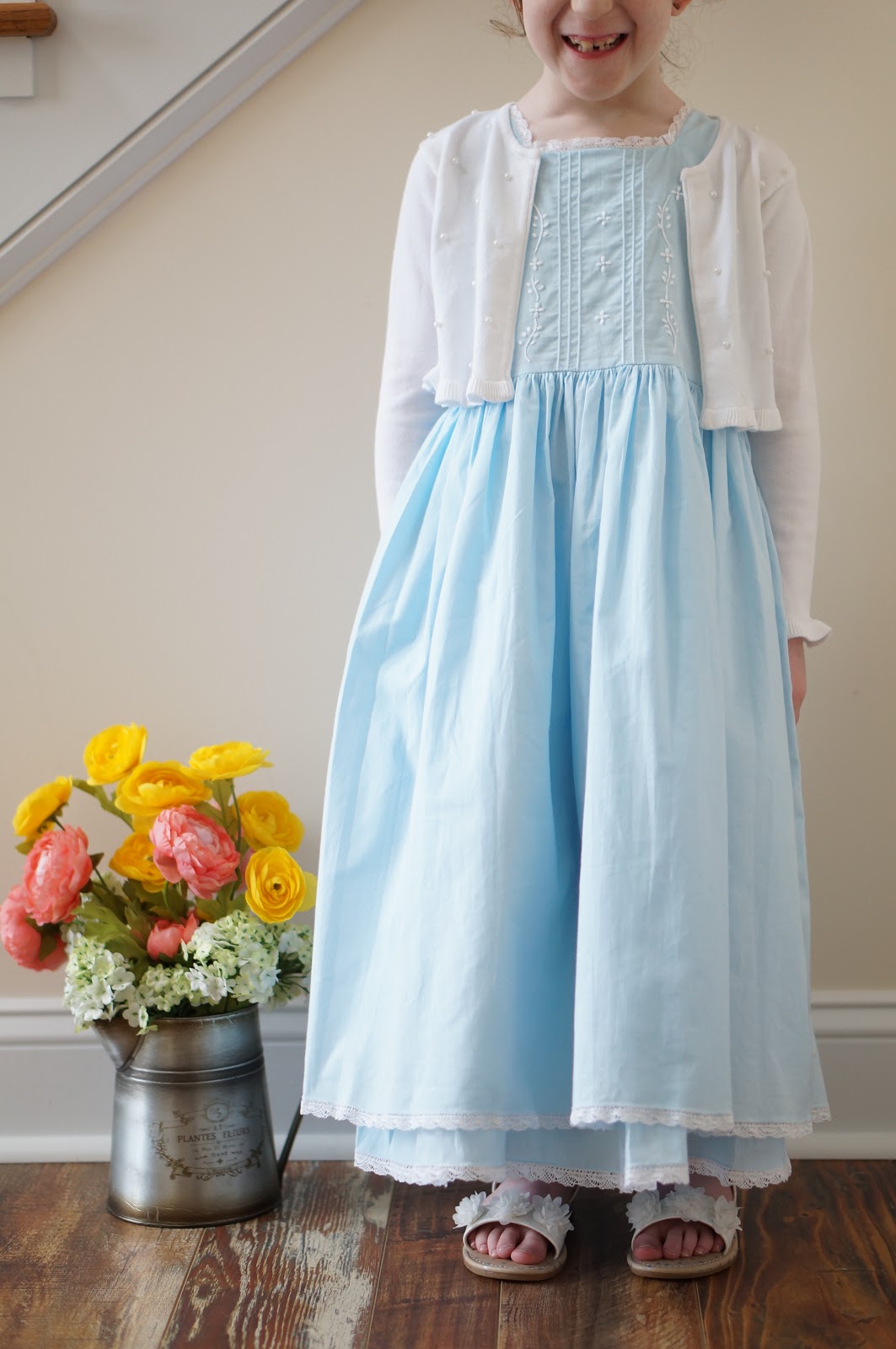 Popular North Carolina style blogger shares the Cape Cod dress from Strasburg Children. Read more here!