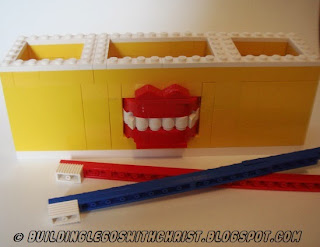 LEGO Toothbrush & Toothpaste Holder