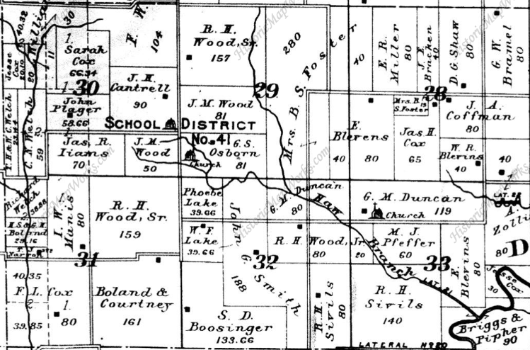 warrensburg 1865 1832 settlement started emancipated