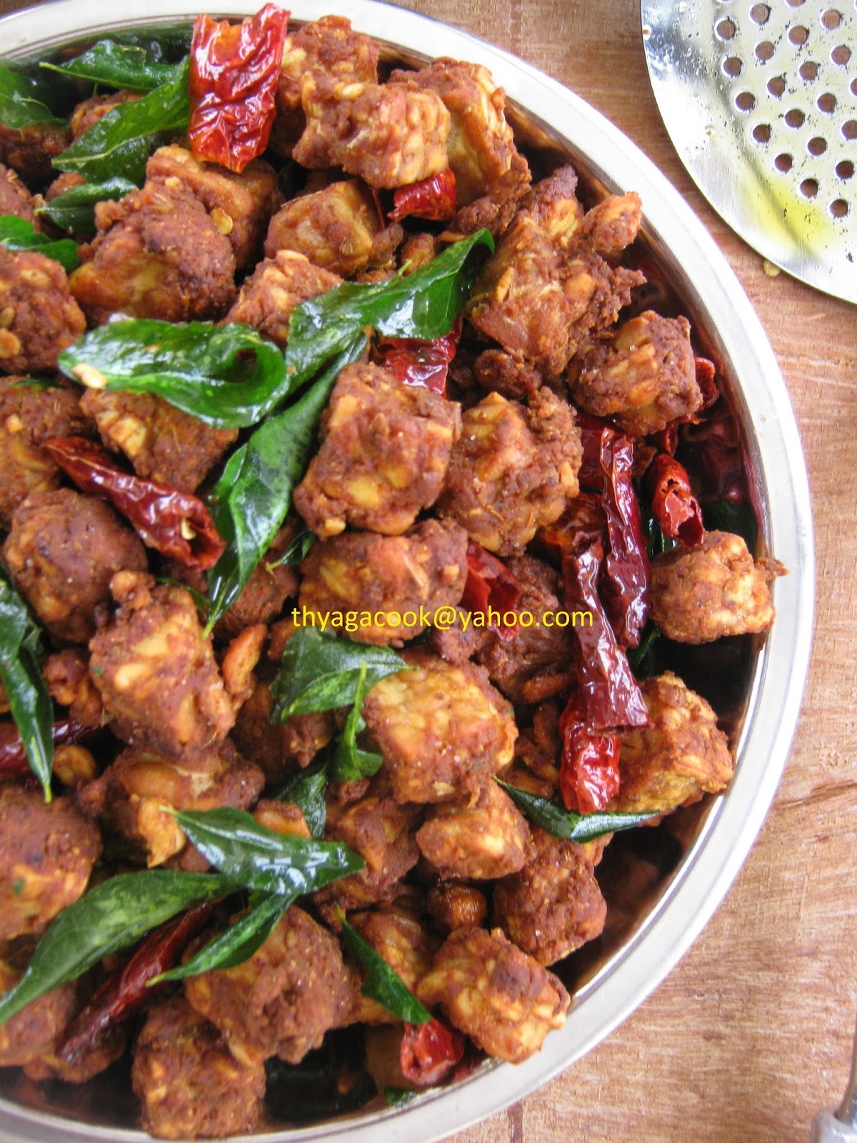 KARI LEAFS Malaysian flavour's MASALA FRIED TEMPEH