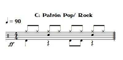 Conversion de patrones pop rock a swinged pop rock