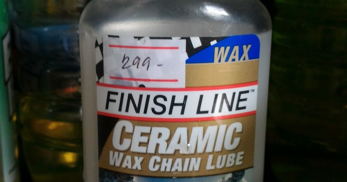 Review Finish Line Ceramic Wax Chain Lube