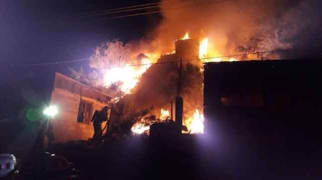 Dos incendios devoran cuatro casas y dejan un herido en Nogales