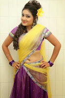 TV Anchor Priyanka in Half Saree Navel Show still-4