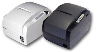 Ink jet receipt printer