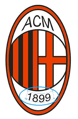 Tutorial Membuat Logo AC Milan dengan CorelDRAW X Tutorial Membuat Logo AC Milan dengan CorelDRAW X4