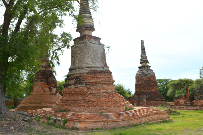 Thailand, Ayutthaya, อยุธยา, King Boromma Trailokkanat, temple, Wat Phra Sri Sanphet, วัดพระศรีสรรเพชญ์, Buddha, Buddha statues, ruins