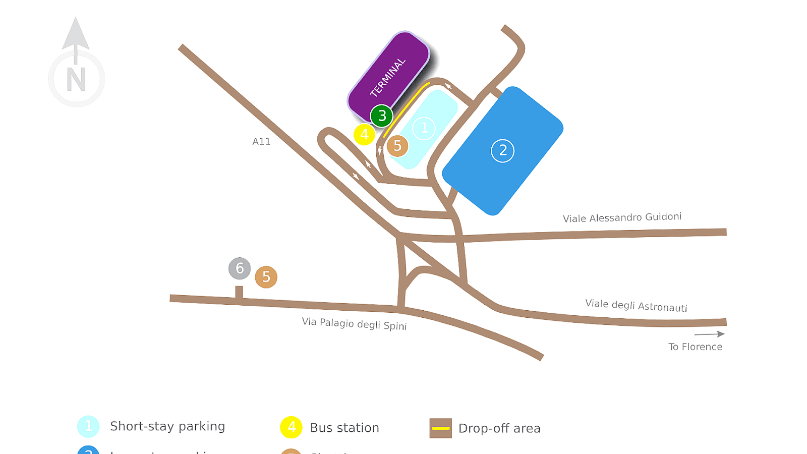 Rent A Car In Florence Italy Airport Trip to Airport