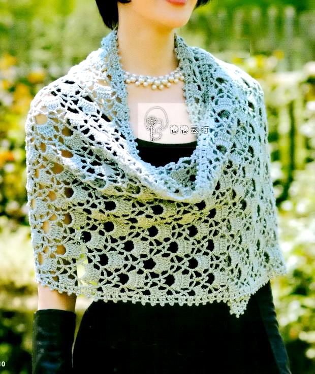 Stylish Easy Crochet: Crochet Wrap Pattern - Elegant