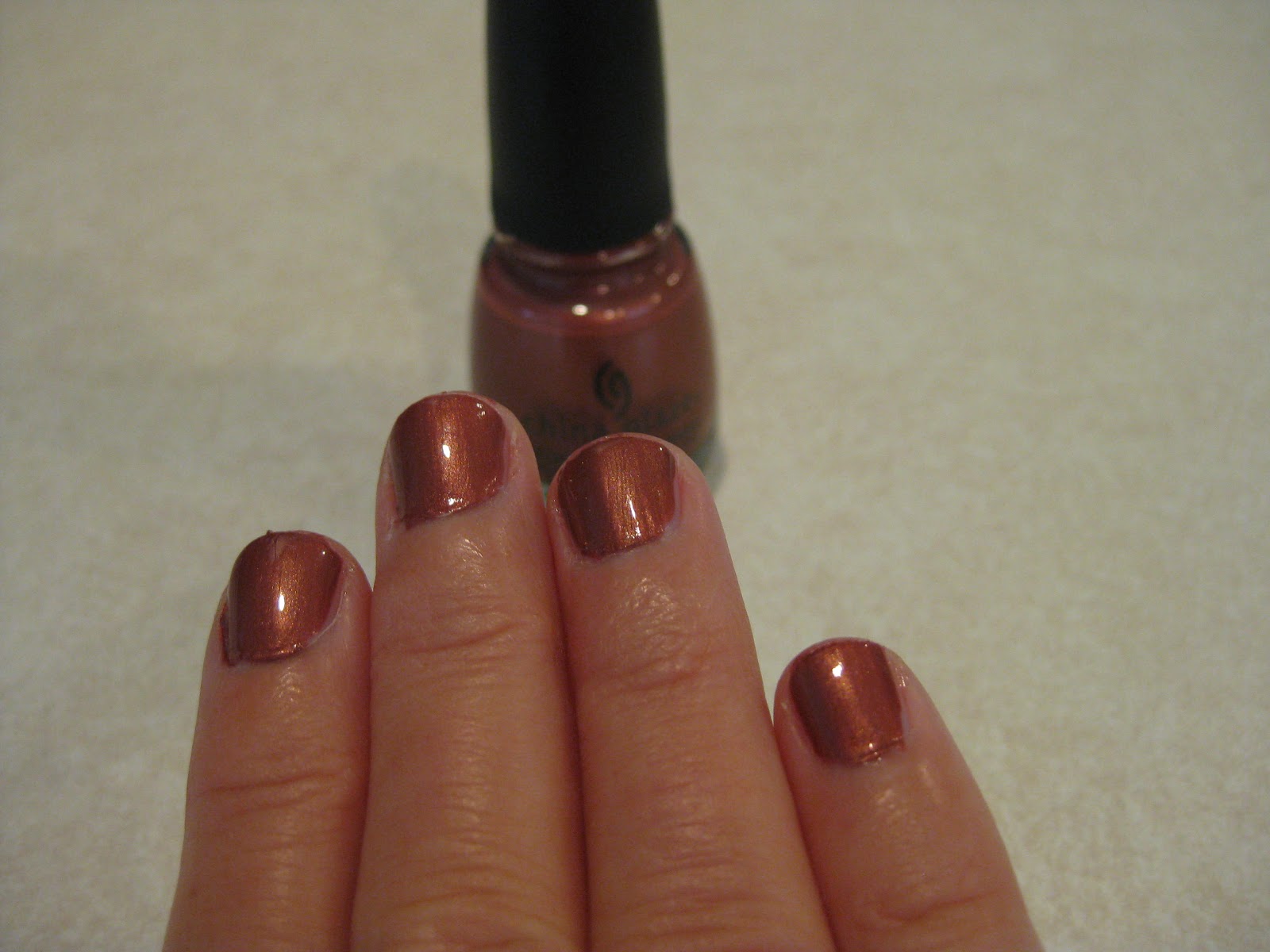 4. China Glaze Nail Lacquer in "That's Shore Bright" - wide 7
