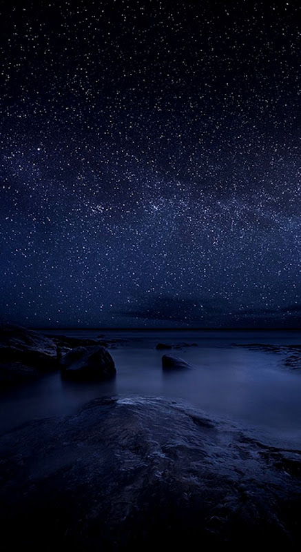 Night Sky Stars Iphone Wallpaper