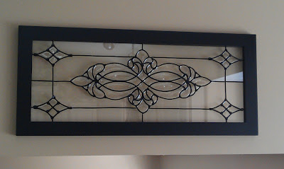 faux leaded glass