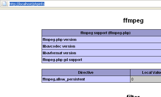 how to use ffmpeg in php