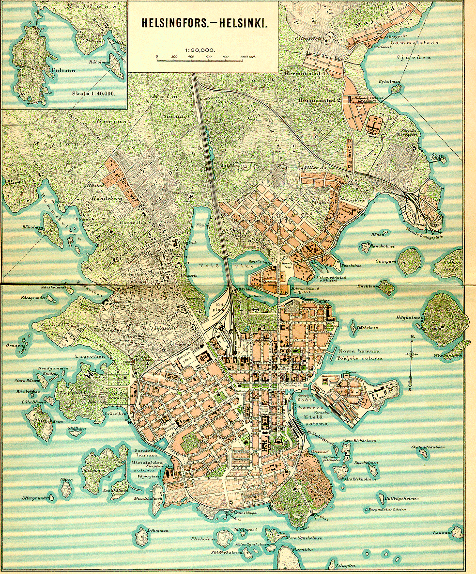 Karta över Helsingfors Bild | Karta över Sverige, Geografisk, Fysisk