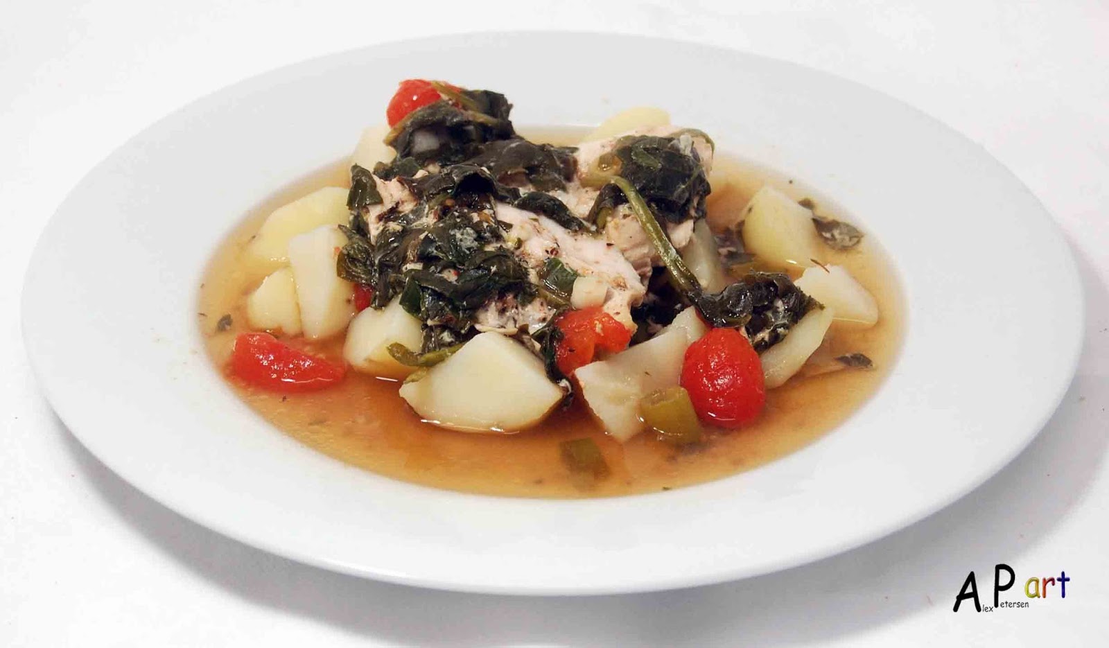Alex the Contemporary Culinarian: Chicken and Spinach Bake