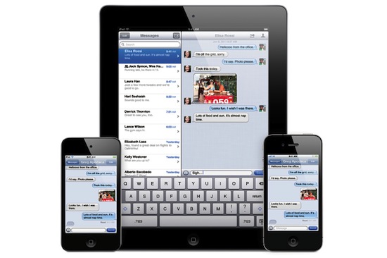 iMessage Between iPhone, iPod Touch and iPad [How To]