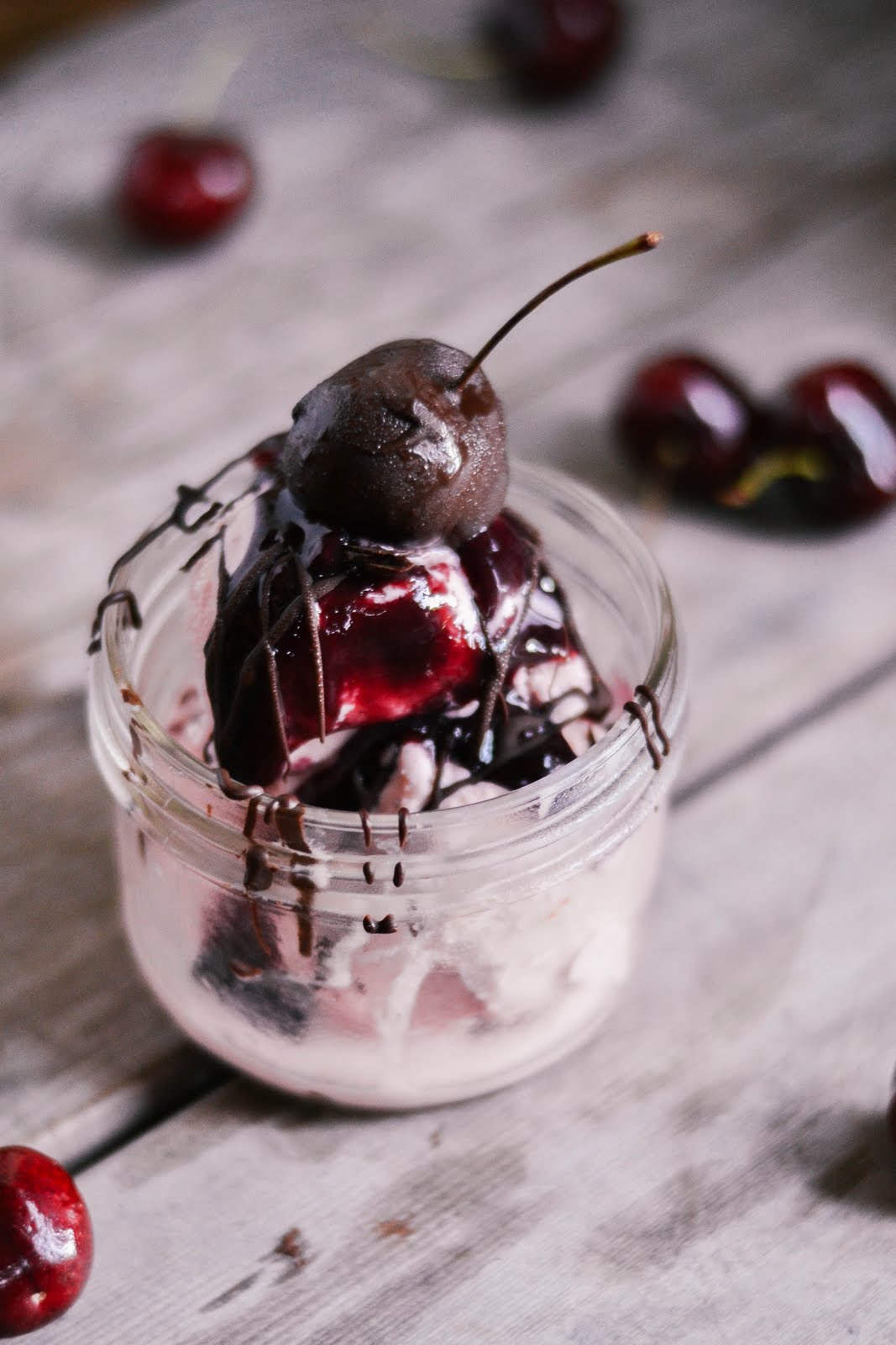 p.s.♡ tasty tuesday chocolate covered cherry ice cream