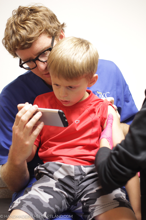 Helping kids get shots without the distress