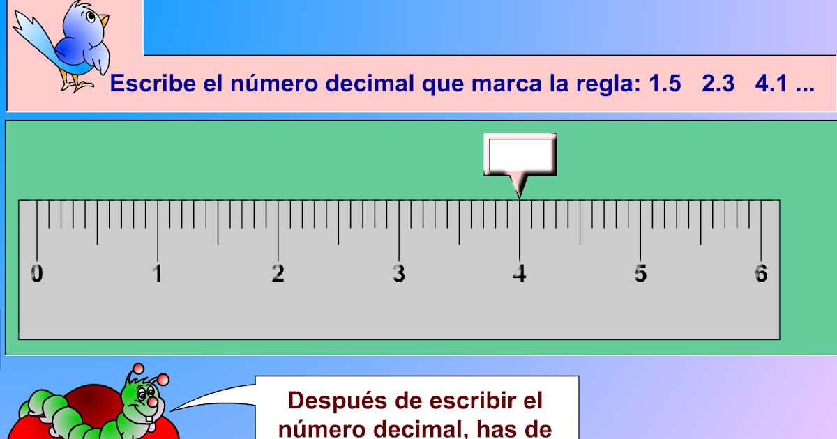 Navegamos y aprendemos. Números decimales. La