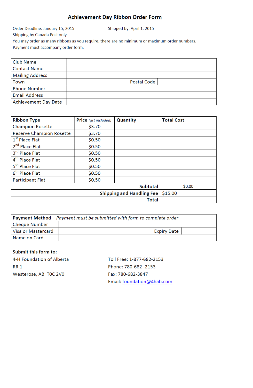 Corporate Partnerships Member Update: 4-H Ribbons for Sale by 4-H ...
