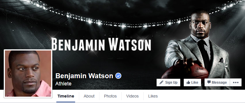 https://www.facebook.com/BenjaminWatsonOfficial